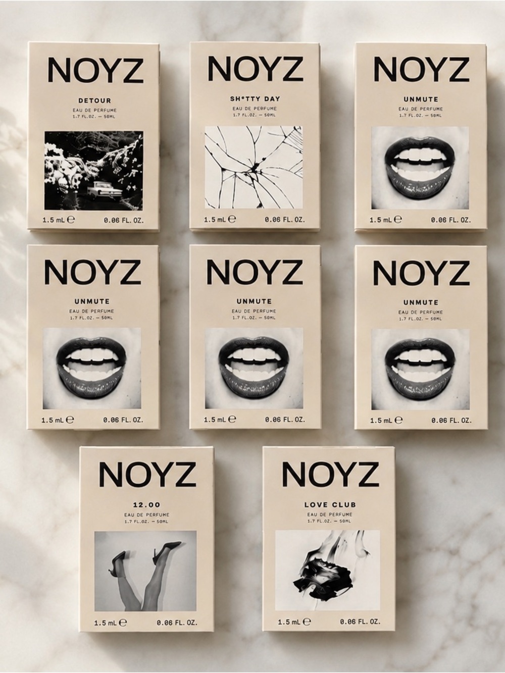 NOYZ Sample Lot, Unmute, Sh*tty Day, Love Club, Detour & 12:00